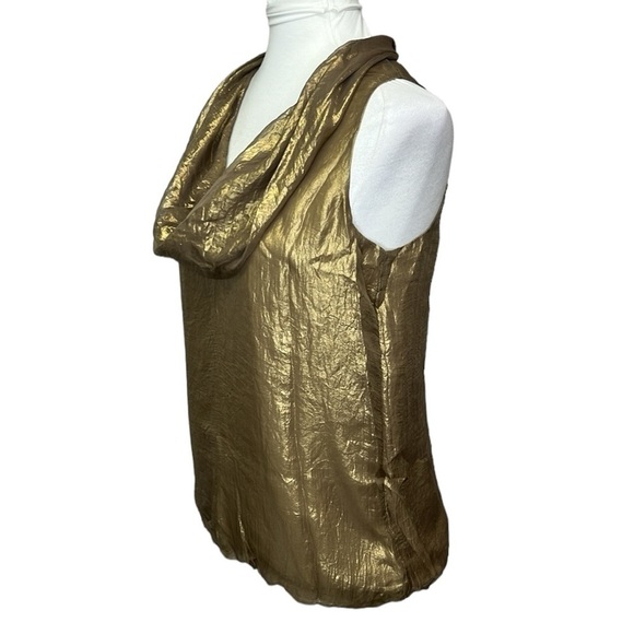 Michael Kors Balloon Hem Drape Neck Blouse - Picture 3 of 7